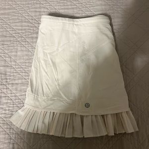 Lululemon White Skirt